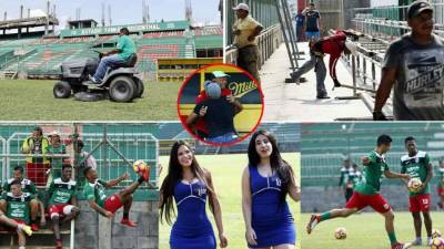 En el estadio Yankel Rosenthal ya hay ambiente finalista y desde este jueves hubo mantenimiento a la chancha, trabajos de pintura, reacondicionamiento de camerinos y la instalación de las graderías portátiles.