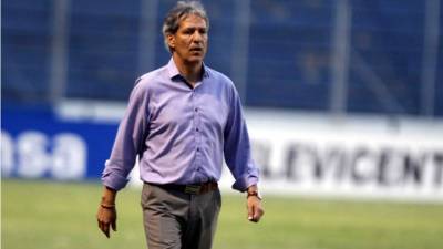 Carlos Restrepo, entrenador del Olimpia. Foto Juan Salgado