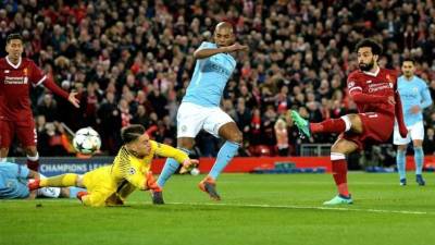 En el partido de ida de esta temporada en la Premier League, Liverpool y City empataron a cero en Anfield.