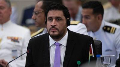 El secretario de Defensa, José Manuel Zelaya. Imagen de archivo.