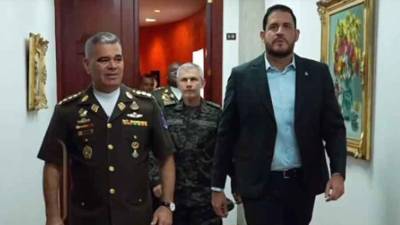 El ministro de Defensa de Honduras y el jefe del Estado Mayor Conjunto de las Fuerzas Armadas se reunieron la semana pasada con líder militar venezolano, Vladimir Padrino López.