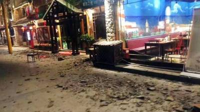 El terremoto del pasado martes dejó un saldo de 20 muertos y unos 400 heridos.