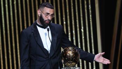 Karim Benzema fue reconocido como el mejor jugador de la temporada 2021-2022.