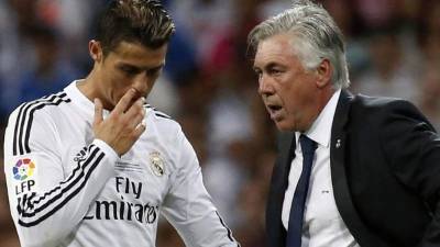 Carlo Ancelotti alaba a Cristiano Ronaldo.