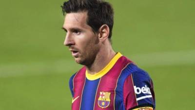 Messi se disculpó con los aficionados del Barcelona.