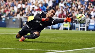 Keylor Navas no jugará este sábado contra Las Palmas.
