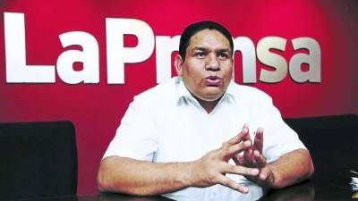 José Luis Valladares, presidente del Colegio de Abogados de Honduras. Foto de archivo.