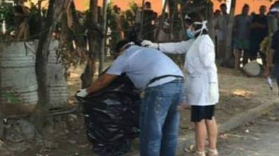 La víctima fue encontrada en un depósito de basura.
