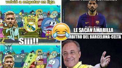 Las burlas para el Barcelona no se han hecho esperar en las redes sociales por el empate (2-2) contra el Celta de Vigo. Estos son los mejores memes del partido.