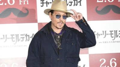 El actor Johnny Depp.