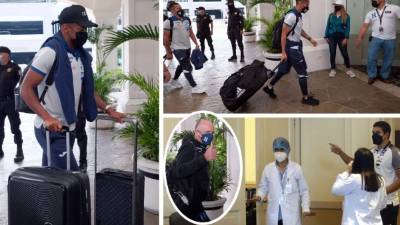 La delegación de la Selección Nacional de Honduras ya está instalada en San Salvador para comenzar a preparar el partido del domingo contra su similar de El Salvador en la segunda jornada de la octagonal final de la Concacaf rumbo al Mundial de Qatar 2022. Foto Yoseph Amaya