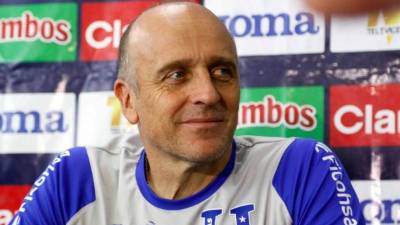 Fabián Coito va con la idea de ganar y retomar la confianza de la Selección de Honduras frente a Guatemala.