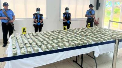 La incautación se realizó en el municipio El Castillo, fronterizo con Costa Rica.