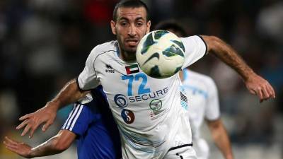 Mohamed Abu Trika en un partido. Foto AFP