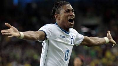 Carlo Costly marcó el único gol de Honduras en el Mundial de Brasil 2014.