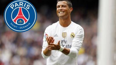 Cristiano Ronaldo podría acabar jugando en el PSG en caso de dejar al Real Madrid.
