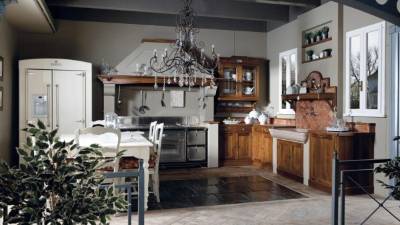 En las cocinas, el latón es el material más recurrente.