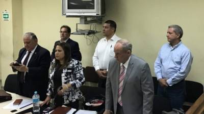 Mario Zelaya y los exviceministros Javier Pastor y Carlos Montes acuden este lunes a juicio.