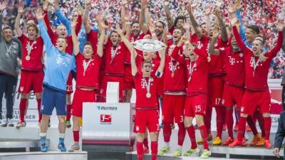 El Bayern conquistí su campeonato 25 en la historia de la Liga de Alemania.