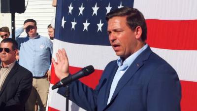 El gobernador de Florida, Ron DeSantis. AFP/Archivo