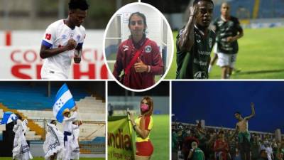 Las imágenes de la primera jornada del Torneo Apertura 2021 de la Liga Nacional del fútbol hondureño.