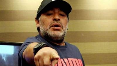 Diego Maradona despotricó contra la conducción de la AFA.