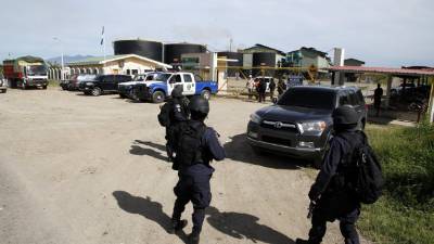 Las propiedades ahora están bajo la custodia de un contingente especial.