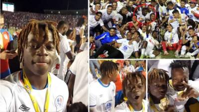 Durante la celebración del Olimpia con su Copa 31, llamó la atención un joven que apareció con la camiseta de los merengues entre los futbolistas y muchos pensaron que se trataba de otro jugador de la plantilla alba. Pero la historia es otra...