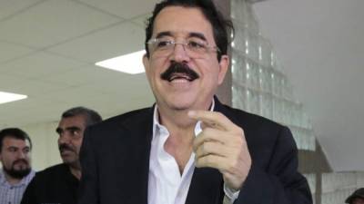 Manuel Zelaya Rosales, dirigente de Libre