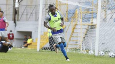 Alberth Elis fue parte del colectivo que realizó la Bicolor. Foto Edwin Romero.