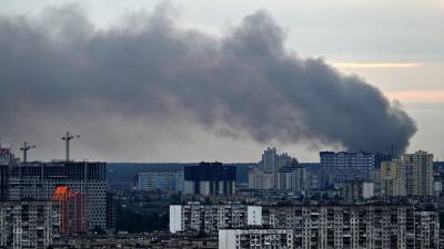 Los bombardeos rusos apuntan nuevamente contra Kiev luego de que EEUU enfureciera a Rusia con el envío de lanzamisiles a Ucrania.