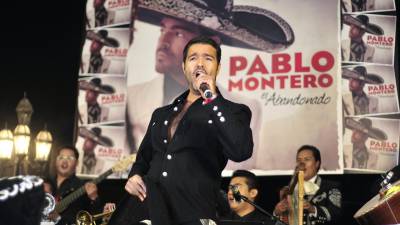 Fotografía de archivo del cantante mexicano Pablo Montero.