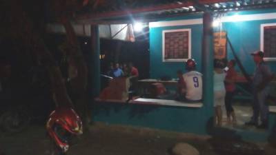 Hasta esta vivienda llegaron a matar a los policías.