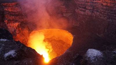 El volcán Masaya es uno de los más activos de centroamérica.