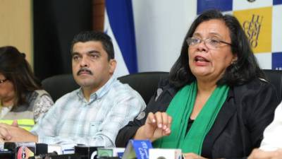 Julieta Castellanos, rectora de la Unah, hizo el anuncio ayer en San Pedro Sula.