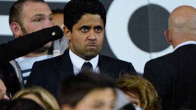 Nasser Al-Khelaïfi explotó contra el arbitraje ya que se sintió perjudicado.