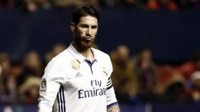 Sergio Ramos no se sorprendió por la derrota del Barcelona contra el PSG. Foto EFE