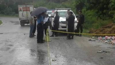 La carretera de Ticamaya es utilizada como botadero de cadáveres por ser zona solitaria y falta de iluminación.