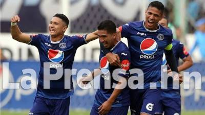 El Motagua doblegó al Marathón con goles de Irvin Reyna y Erick Andino.