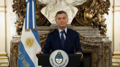 Macri anunció nuevas medidas de austeridad para Argentina, que enfrenta una crisis financiera y renegocia con el Fondo Monetario Internacional un programa de ayuda de 50,000 millones de dólares./AFP.