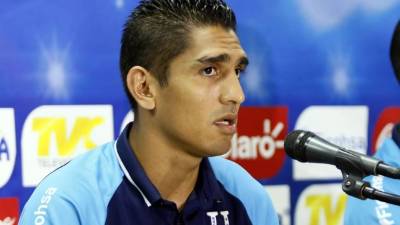 Jorge Claros compareció en rueda de prensa este lunes. Foto Delmer Martínez