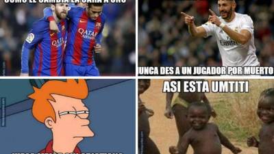 El Barcelona y el Real Madrid ganaron por sendas goleadas sus respectivos partidos contra Celta y Eibar en la Liga Española. Estos son los mejores memes.