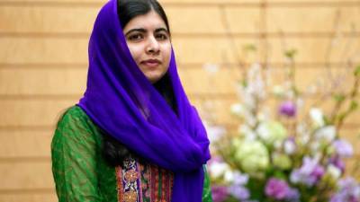 Malala pidió a los países abrir sus fronteras para los refugiados afganos./AFP.