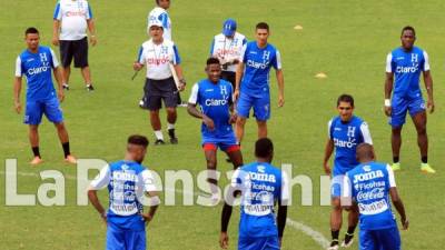 La Selección de Honduras ya realizó su primer entrenamiento en Cuernavaca. Foto Ronald Aceituno/Enviado Especial