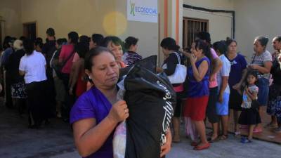 Madres solteras y ancianos, los más beneficiados.