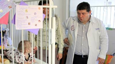 La pequeña lleva dos meses y medio en el centro asistencial.