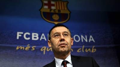 Josep María Bartomeu, presidente del Barcelona.