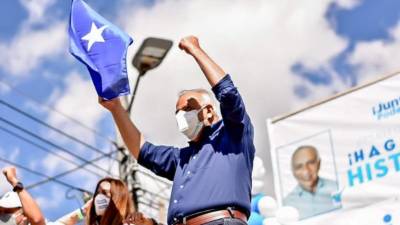 En el partido Nacional, Nasry Asfura es quien encabeza los primeros resultados a boca de urna.