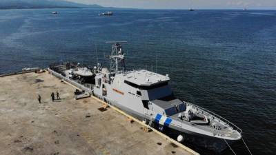 El buque OPV-62M (Offshore Patrol Vessel) fue construido por Israel Shipyards Ltd y está basado en el diseño del SAAR 4.5. Fotos: Franklyn Muñoz.