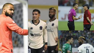 Las imágenes más curiosas que dejó el accidentado clásico Marathón vs Olimpia por la jornada 11 del Apertura 2024.